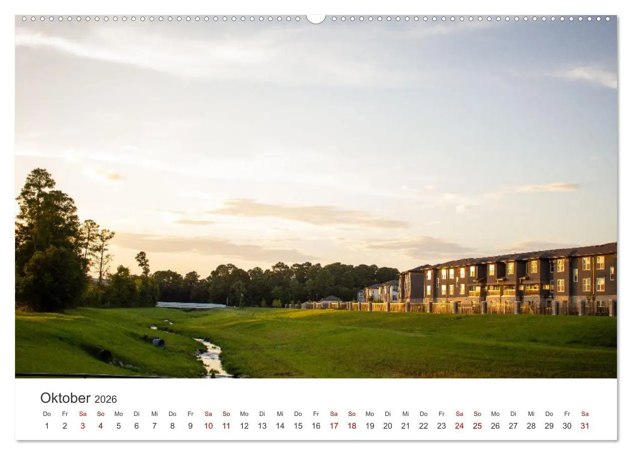 Bild: 9783457614549 | Houston - Space City (Wandkalender 2026 DIN A2 quer), CALVENDO...