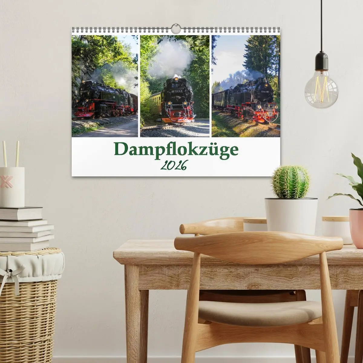 Bild: 9783457784549 | Schmalspurbahnen im Harz (Wandkalender 2026 DIN A3 quer), CALVENDO...