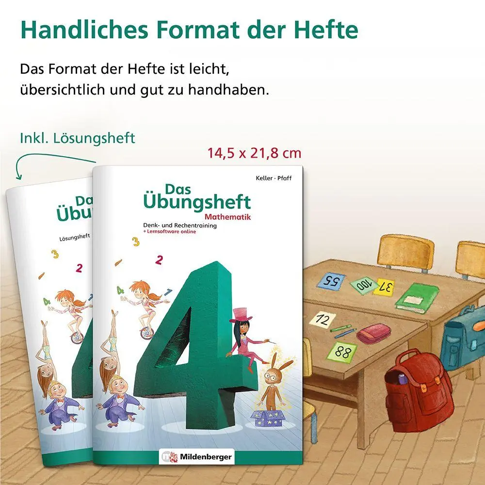 Bild: 9783619454549 | Das Übungsheft 4. Mathe. Neubearbeitung | Karl-Heinz Keller (u. a.)