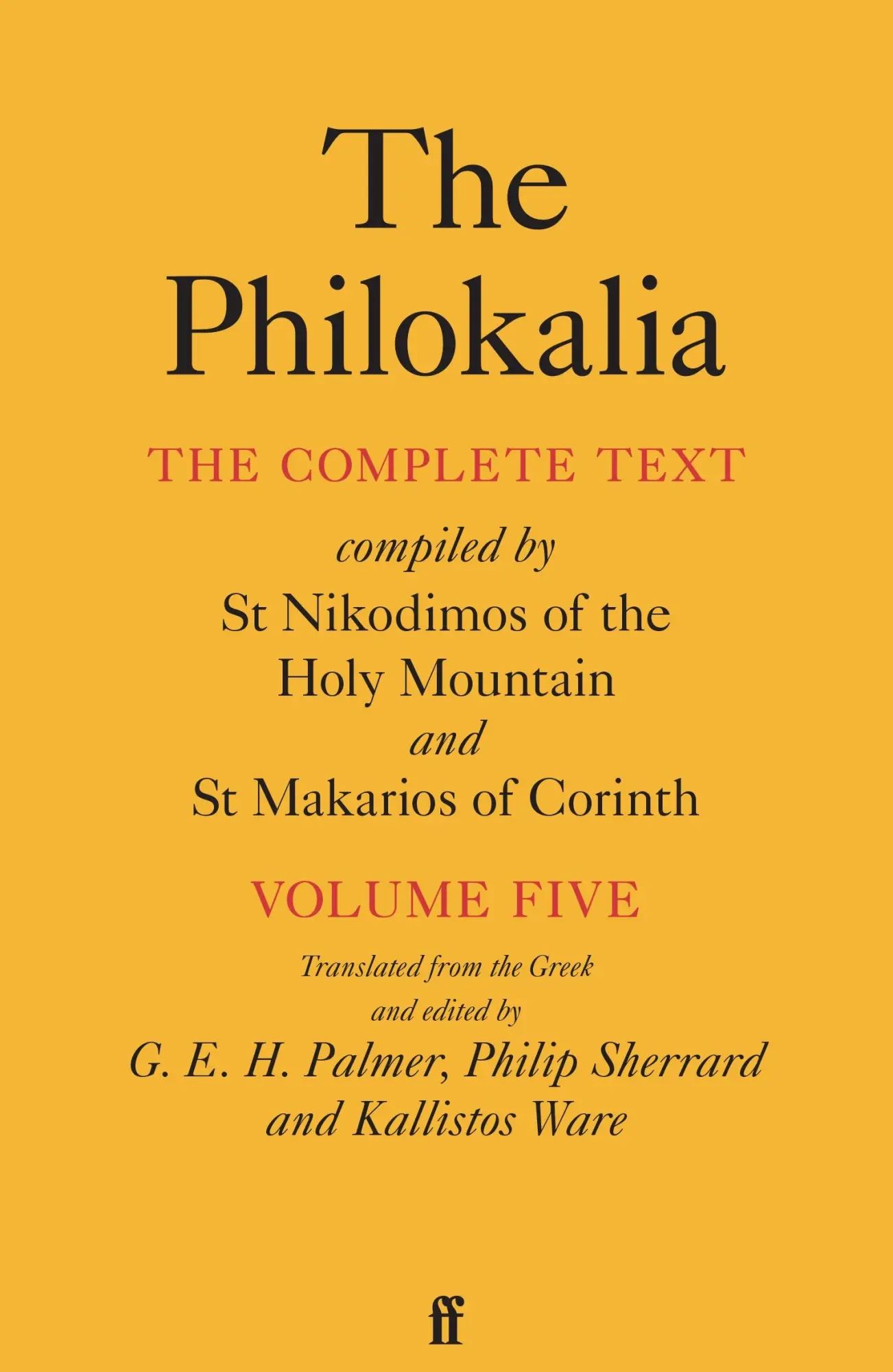 Cover: 9780571374649 | The Philokalia Vol 5 | G. E. H. Palmer | Taschenbuch | Englisch | 2024