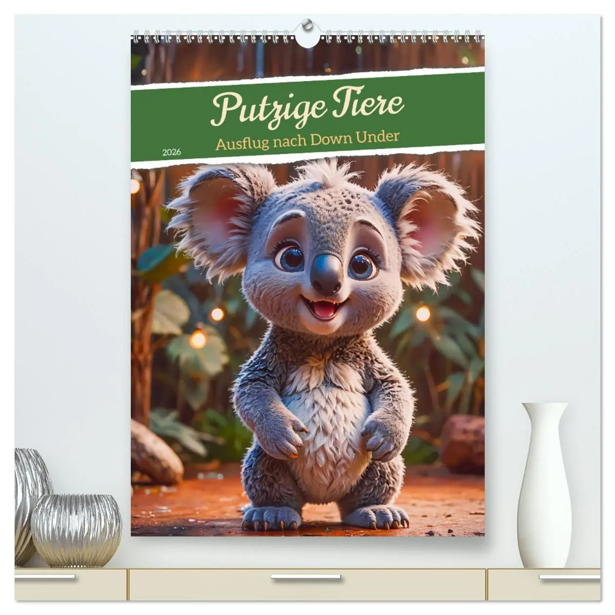 Cover: 9783516244649 | Putzige Tiere - Ausflug nach Down Under (hochwertiger Premium...