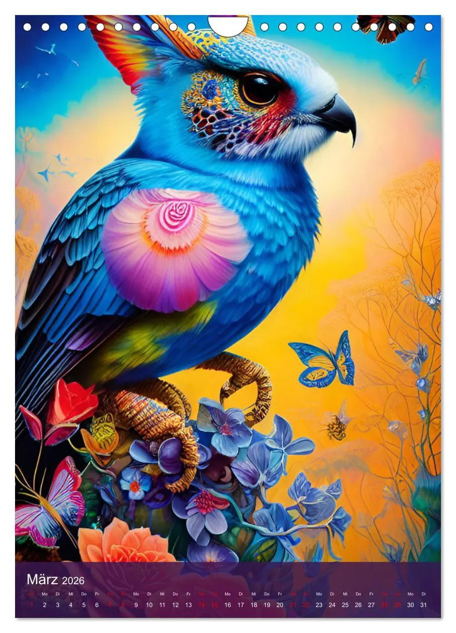 Bild: 9783516314649 | Fotokunst mit KI - Surrealismus (Wandkalender 2026 DIN A4 hoch),...