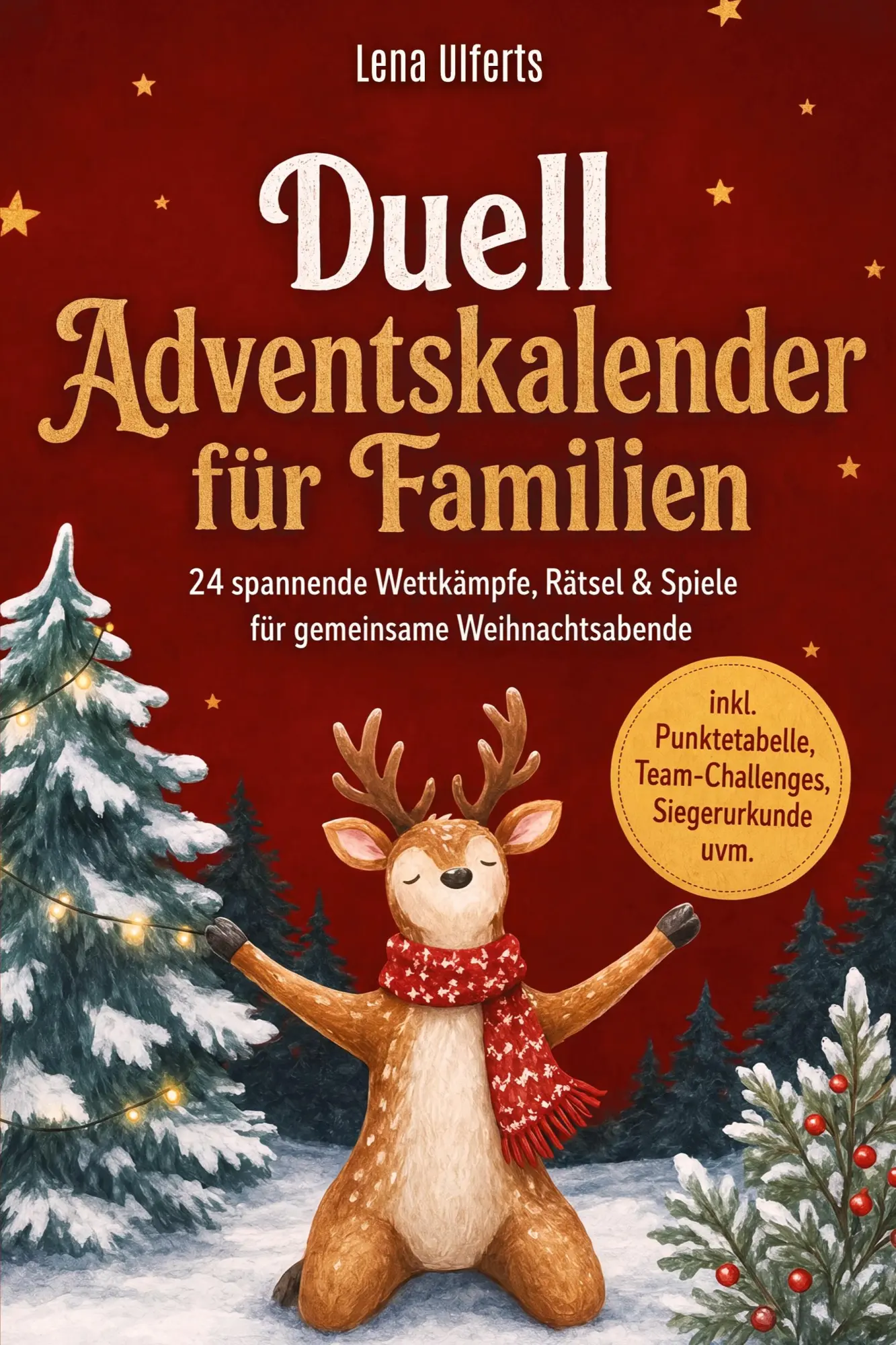 Cover: 9783694384649 | Duell Adventskalender für Familien: 24 spannende Wettkämpfe, Rätsel...