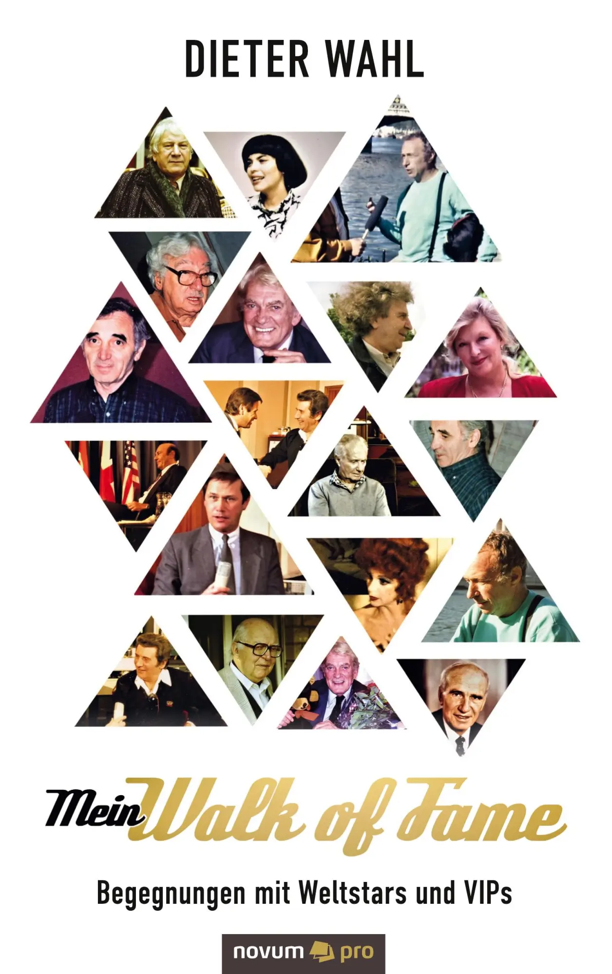 Cover: 9783991074649 | Mein Walk of Fame | Begegnungen mit Weltstars und VIPs | Dieter Wahl