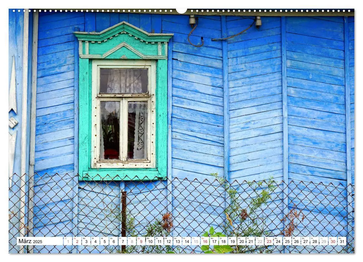Bild: 9783435294749 | Romantisches Russland - Holzhäuser in Tschuwaschien (Wandkalender...
