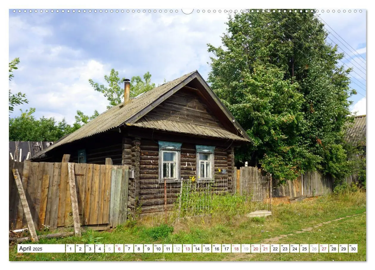 Bild: 9783435294749 | Romantisches Russland - Holzhäuser in Tschuwaschien (Wandkalender...