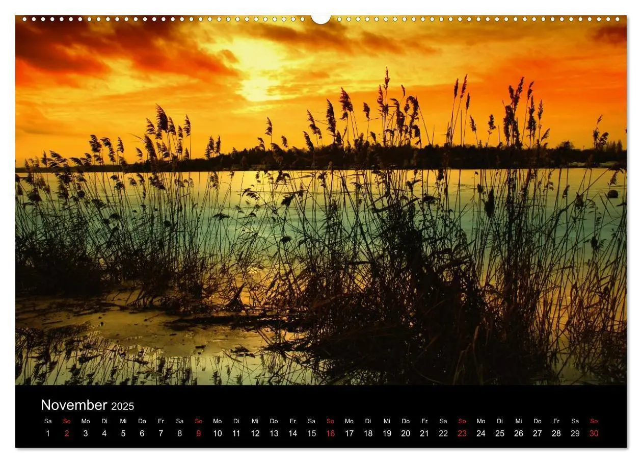 Bild: 9783435674749 | Die vier Jahreszeiten (Wandkalender 2025 DIN A2 quer), CALVENDO...