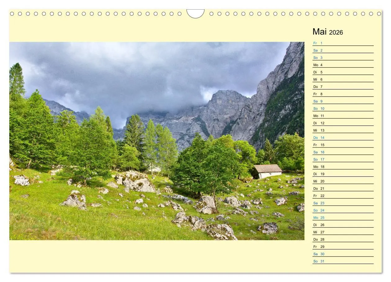 Bild: 9783457764749 | Slowenien - Impressionen eines Naturjuwels (Wandkalender 2026 DIN...
