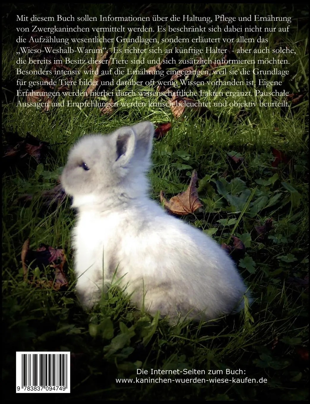 Rückseite: 9783837094749 | Kaninchen würden Wiese kaufen | Andreas Rühle | Taschenbuch | 148 S.