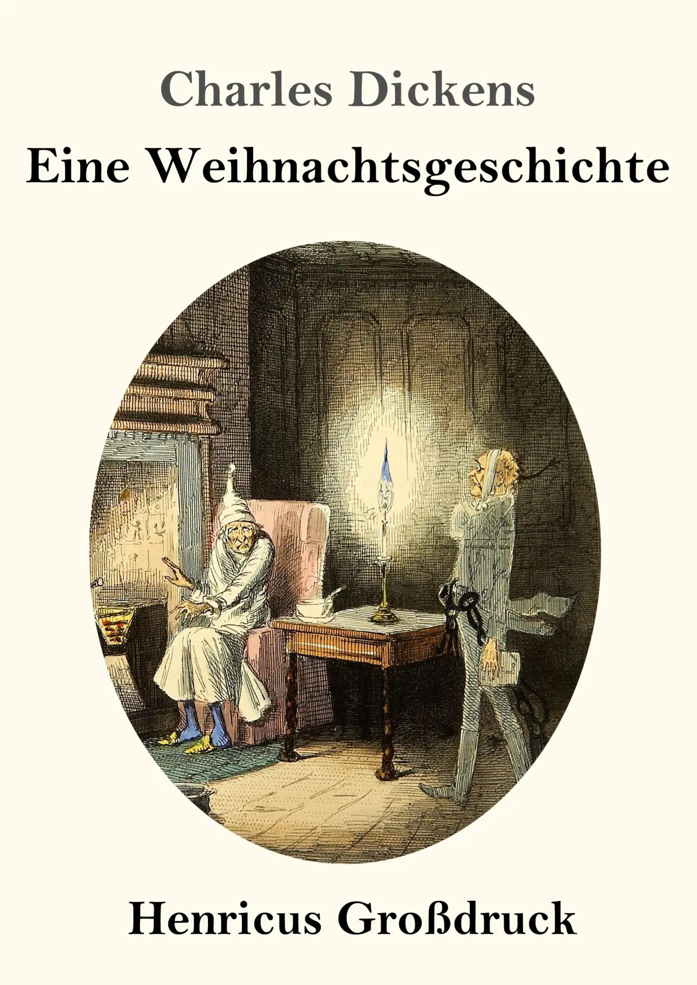 Cover: 9783847824749 | Eine Weihnachtsgeschichte (Großdruck) | Charles Dickens | Taschenbuch