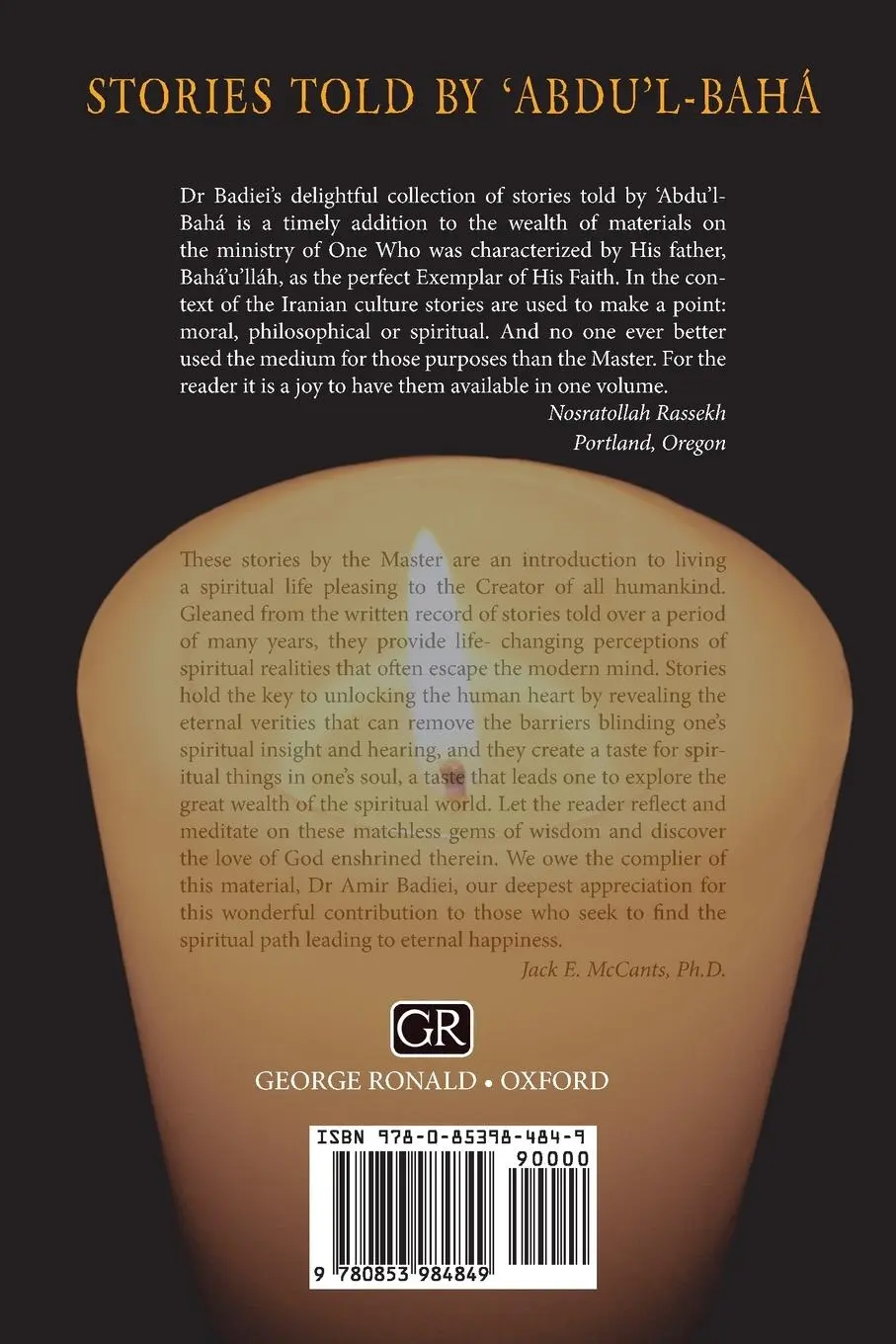 Rückseite: 9780853984849 | Stories Told by 'Abdu'l-Baha | Taschenbuch | Kartoniert / Broschiert