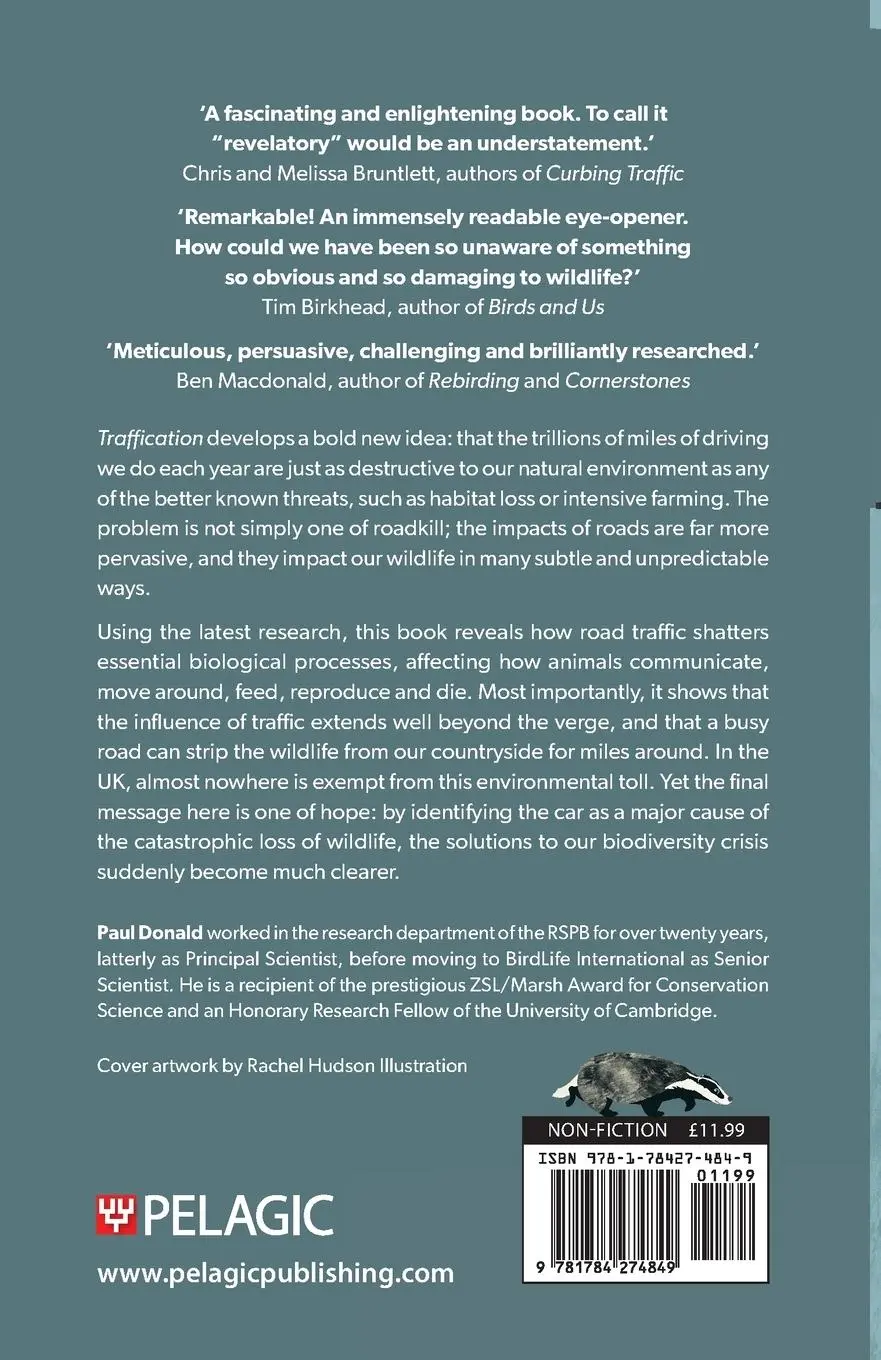 Rückseite: 9781784274849 | Traffication | How Cars Destroy Nature and What We Can Do About It