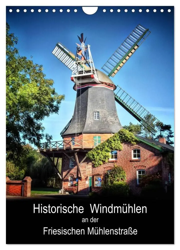 Cover: 9783457064849 | Historische Windmühlen an der Friesischen Mühlenstraße / CH-Version...