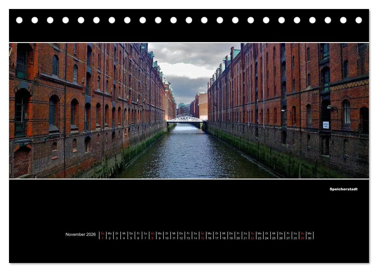 Bild: 9783516154849 | Hamburg Panoramen 2026 (Tischkalender 2026 DIN A5 quer), CALVENDO...