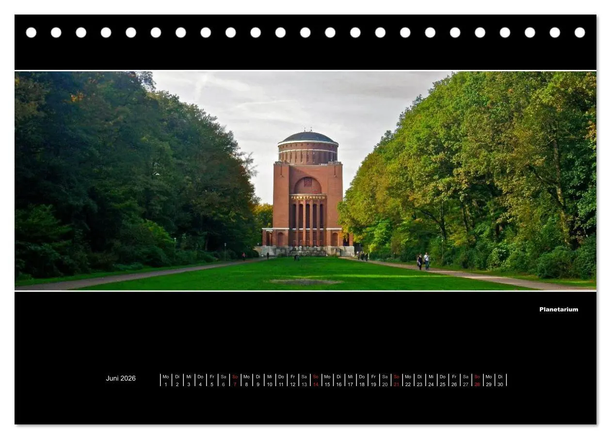 Bild: 9783516154849 | Hamburg Panoramen 2026 (Tischkalender 2026 DIN A5 quer), CALVENDO...
