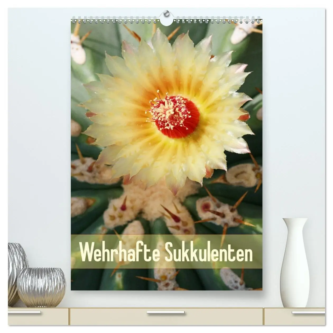 Cover: 9783516394849 | Wehrhafte Sukkulenten (hochwertiger Premium Wandkalender 2026 DIN...