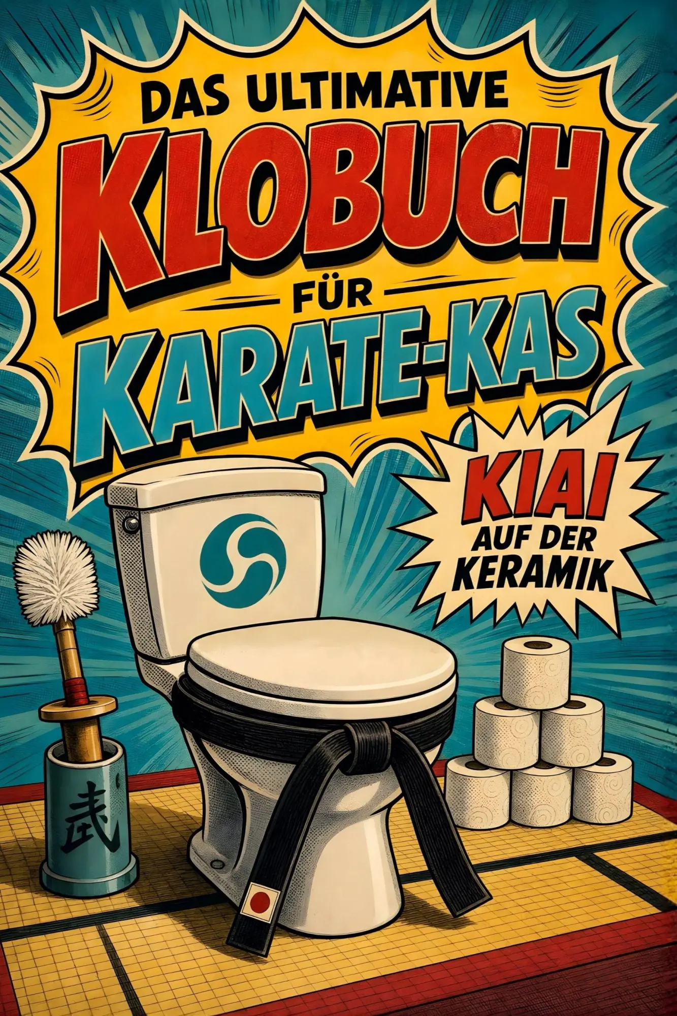 Cover: 9783696104849 | Das ultimative Klobuch für Karate-Kas | Kiai auf der Keramik | Buch