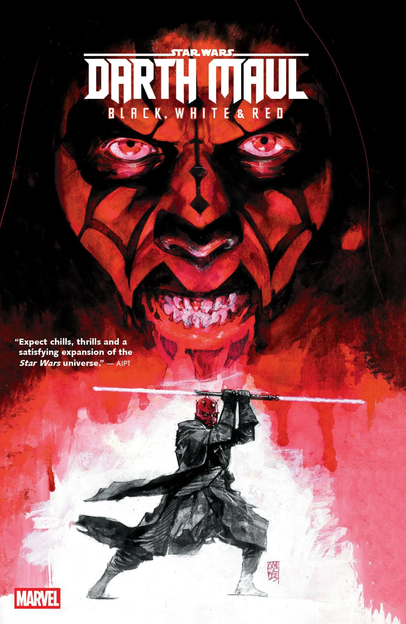 Cover: 9781302954949 | Star Wars: Darth Maul - Black, White &amp; Red | Benjamin Percy (u. a.)