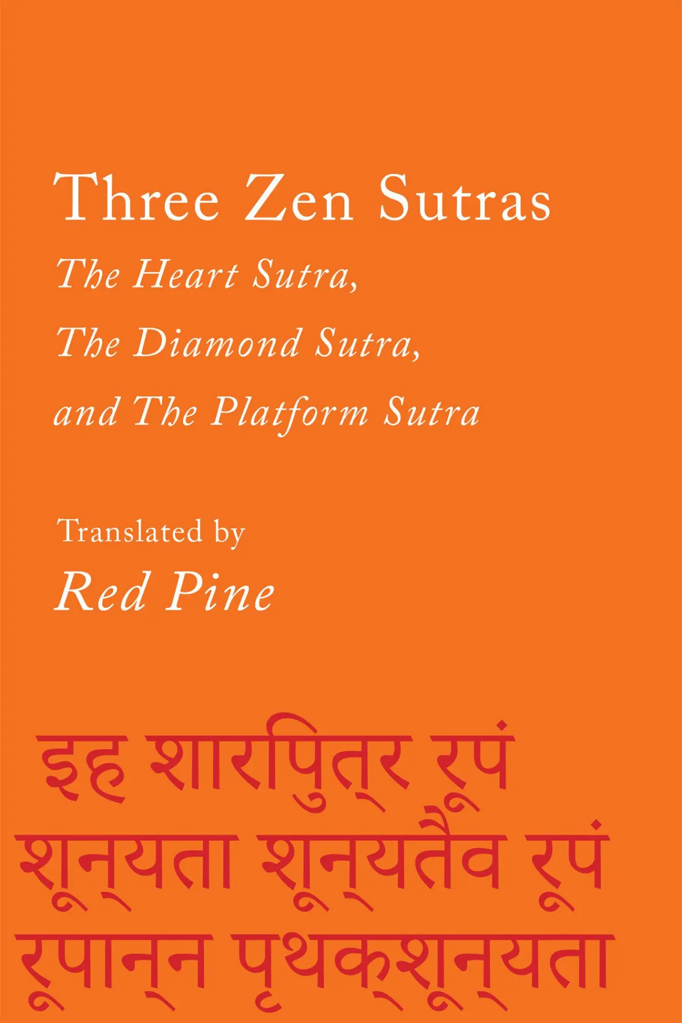 Cover: 9781640094949 | Three Zen Sutras | Red Pine | Taschenbuch | Kartoniert / Broschiert
