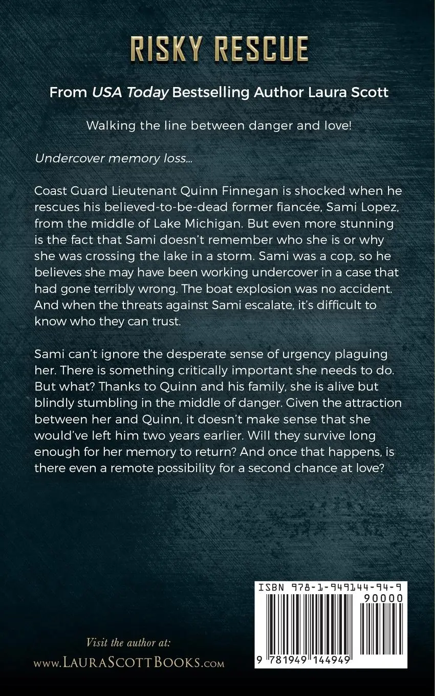 Rückseite: 9781949144949 | Risky Rescue | Laura Scott | Taschenbuch | Englisch | 2023