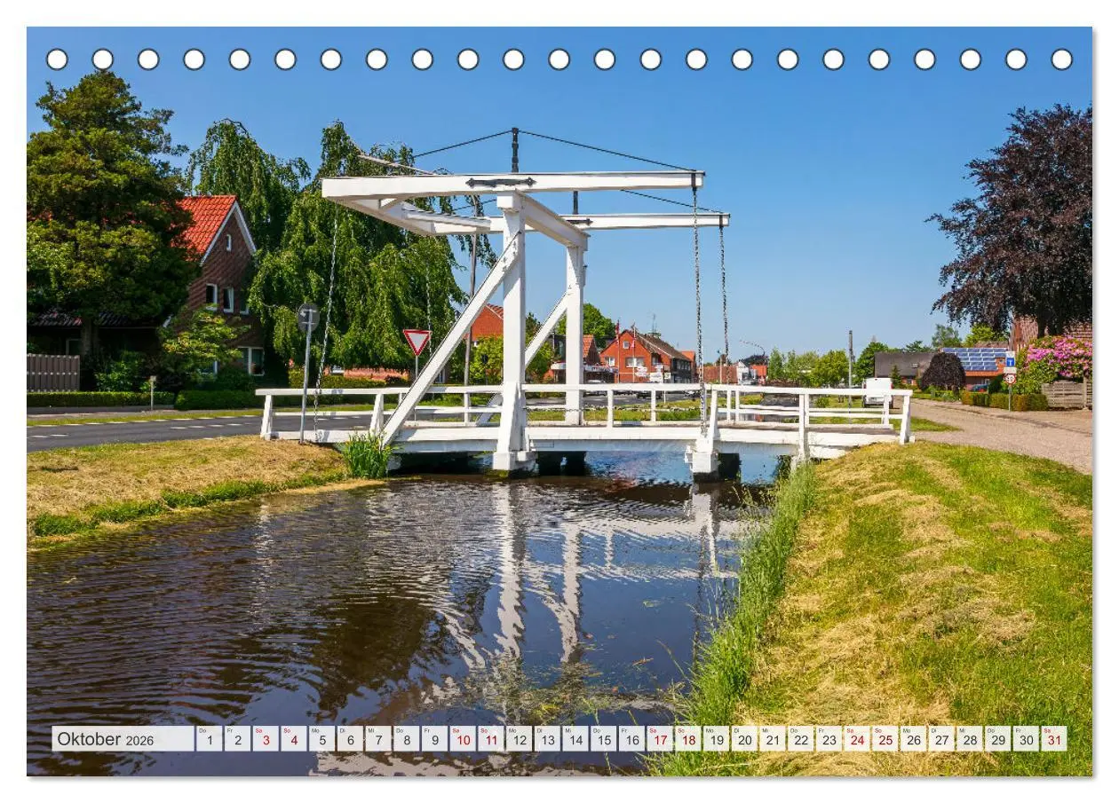 Bild: 9783457434949 | Rund um Papenburg (Tischkalender 2026 DIN A5 quer), CALVENDO...