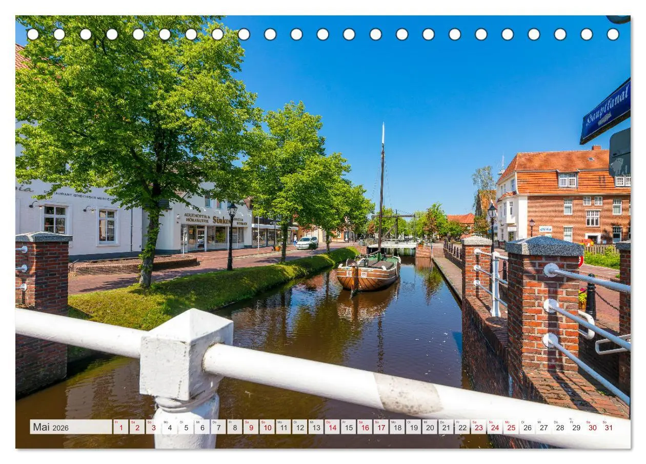 Bild: 9783457434949 | Rund um Papenburg (Tischkalender 2026 DIN A5 quer), CALVENDO...