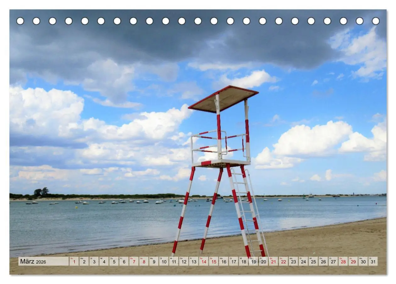 Bild: 9783457504949 | Life-Guard-Houses (Tischkalender 2026 DIN A5 quer), CALVENDO...