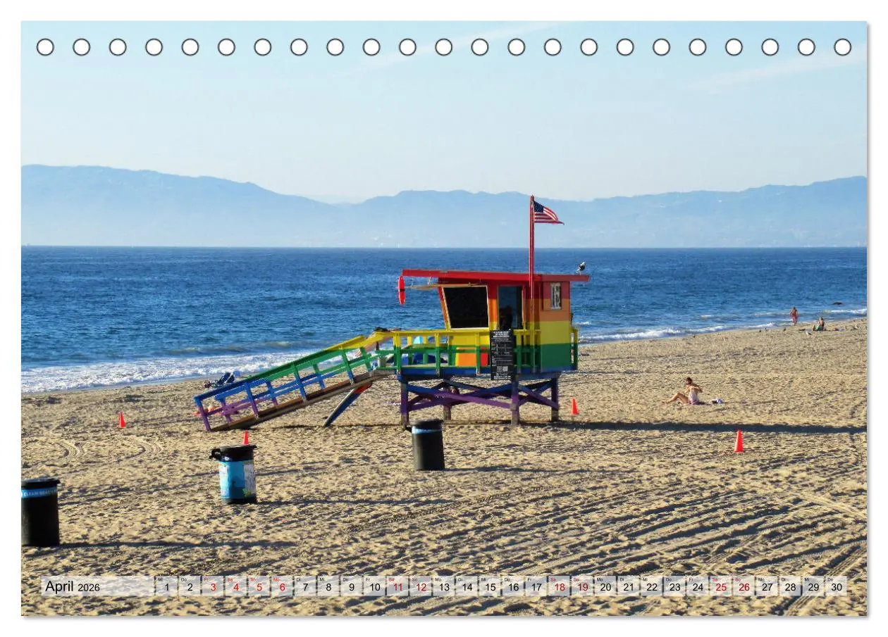 Bild: 9783457504949 | Life-Guard-Houses (Tischkalender 2026 DIN A5 quer), CALVENDO...