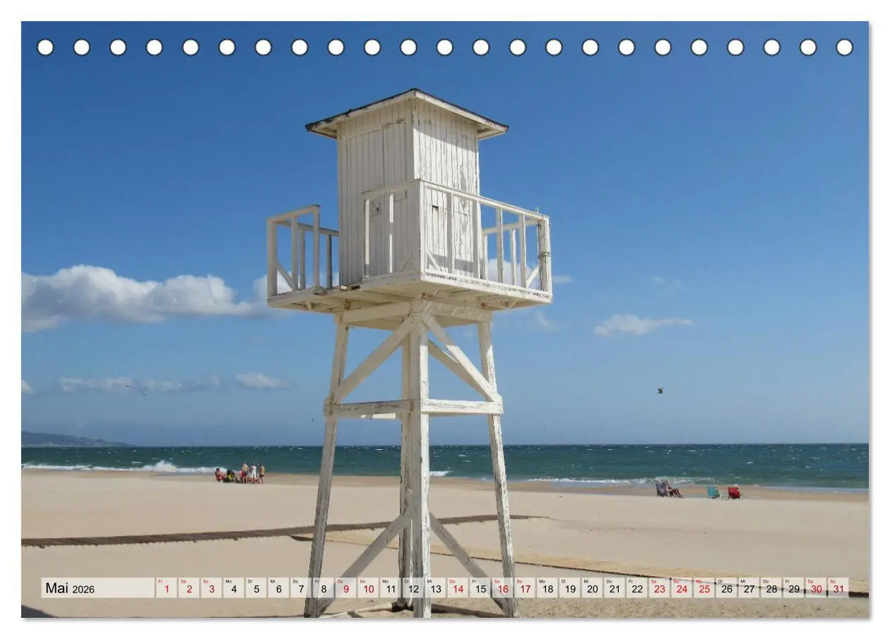 Bild: 9783457504949 | Life-Guard-Houses (Tischkalender 2026 DIN A5 quer), CALVENDO...