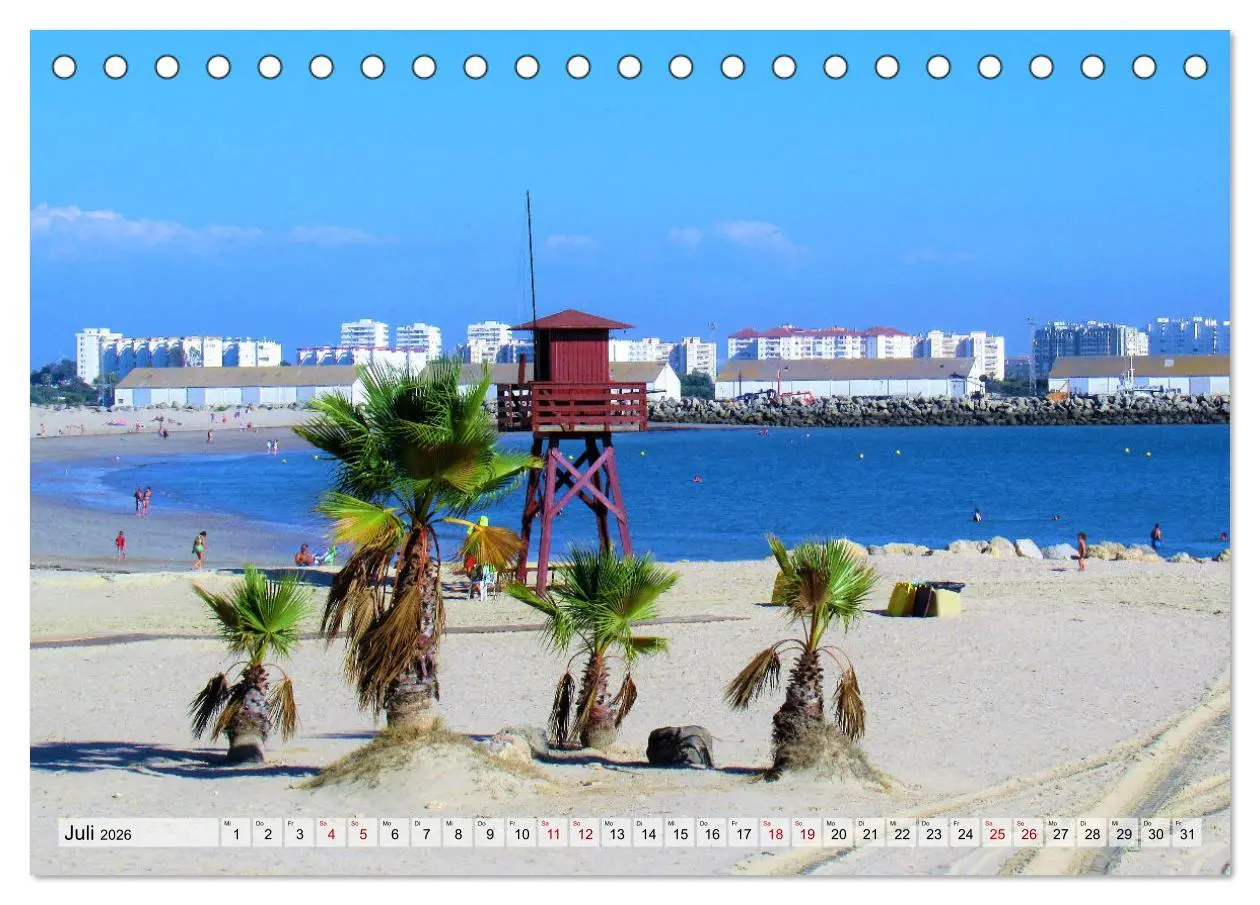Bild: 9783457504949 | Life-Guard-Houses (Tischkalender 2026 DIN A5 quer), CALVENDO...