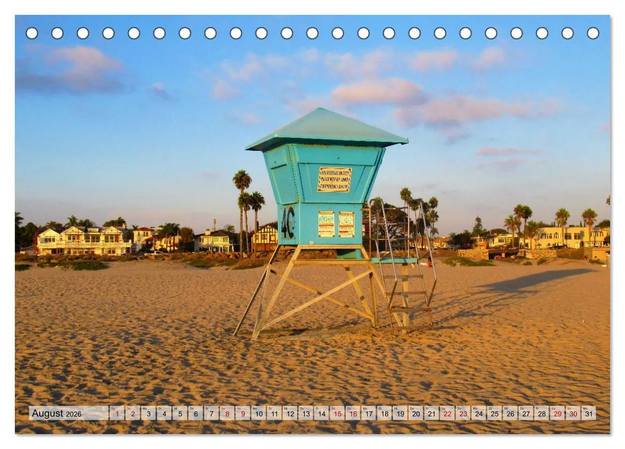 Bild: 9783457504949 | Life-Guard-Houses (Tischkalender 2026 DIN A5 quer), CALVENDO...