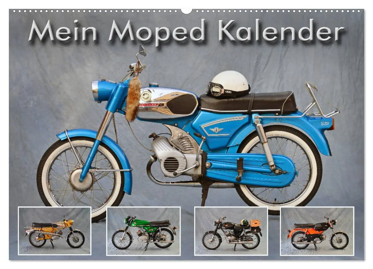 Cover: 9783457674949 | Mein Moped Kalender (Wandkalender 2026 DIN A2 quer), CALVENDO...