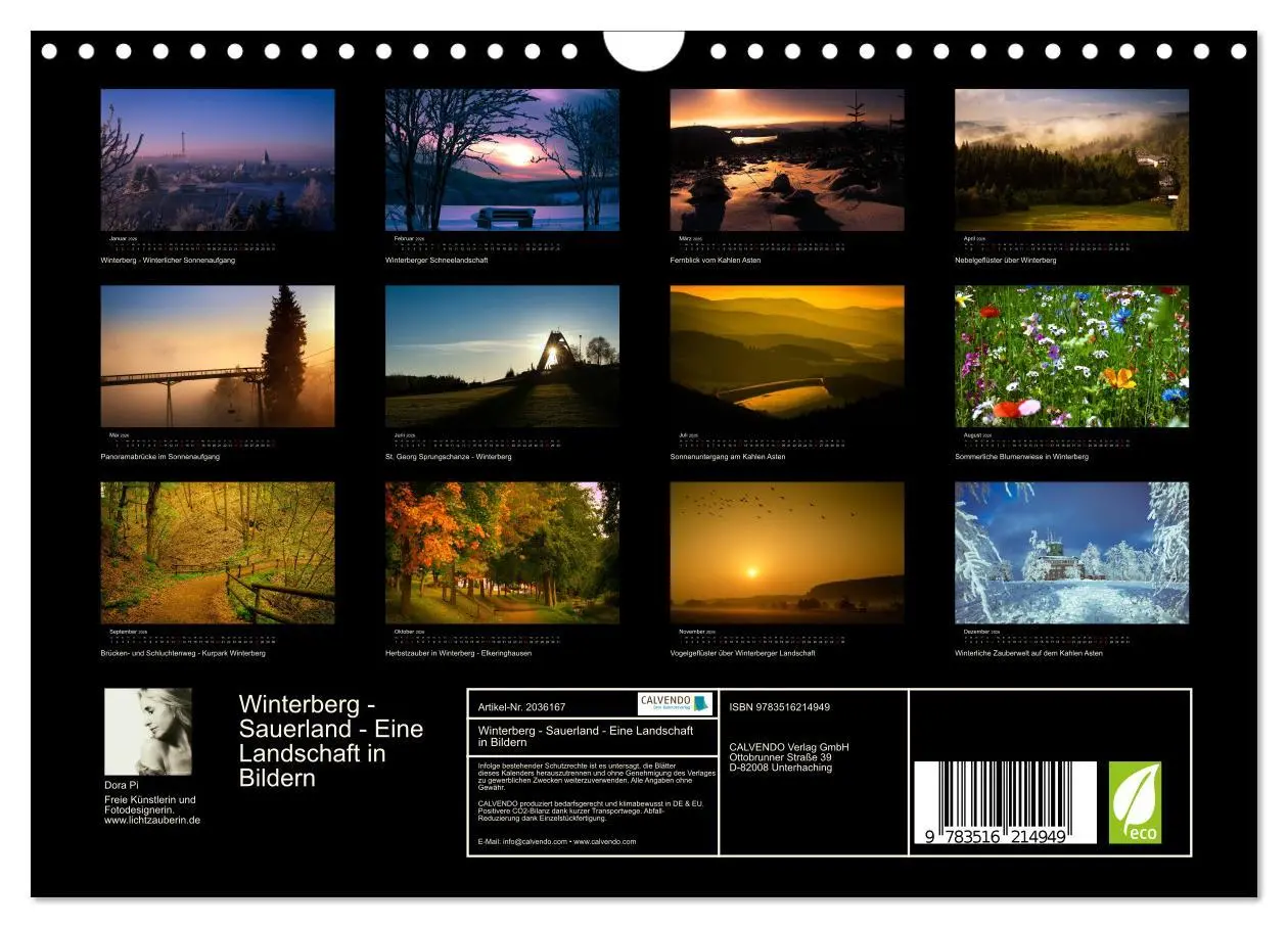 Bild: 9783516214949 | Winterberg - Sauerland - Eine Landschaft in Bildern (Wandkalender...