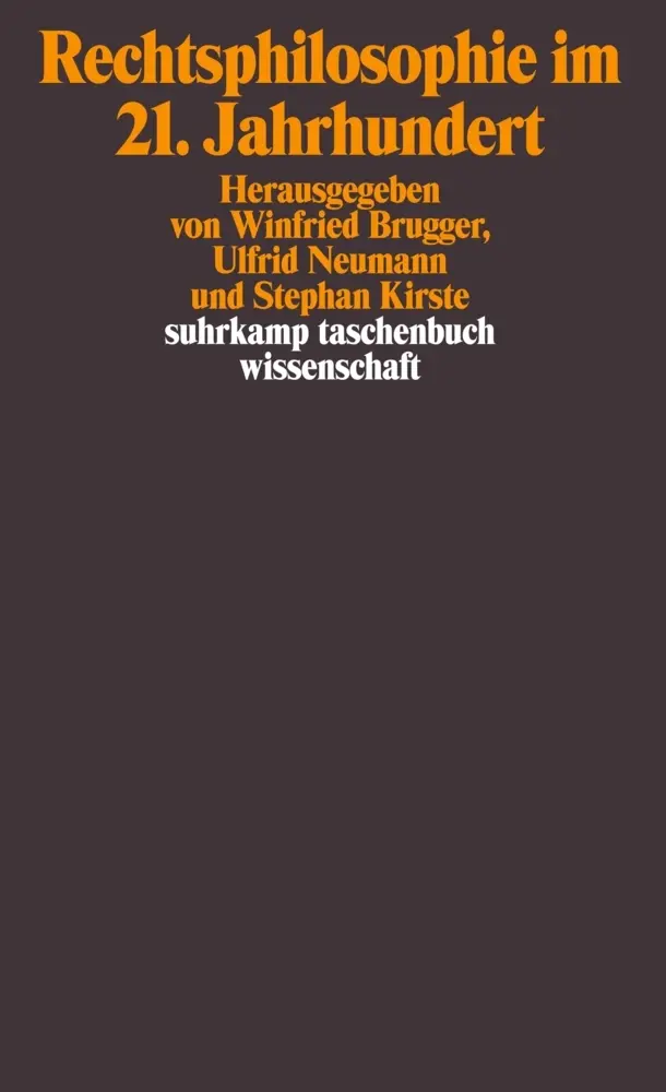 Cover: 9783518294949 | Rechtsphilosophie im 21. Jahrhundert | Winfried Brugger (u. a.) | Buch