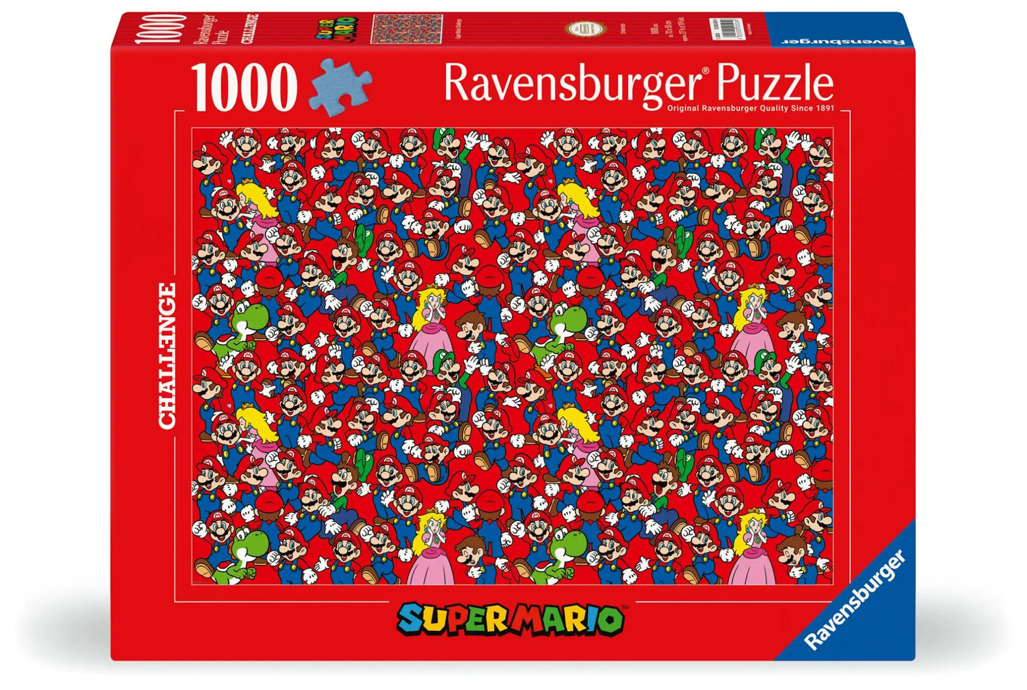 Cover: 4005555005049 | Erwachsenenpuzzle 1000 Teile - Challenge Super Mario | Spiel | Deutsch