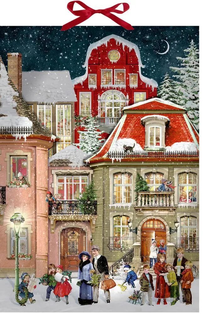 Cover: 4050003715049 | Wandkalender - In der Weihnachtsgasse | Barbara Behr | Kalender | 1 S.