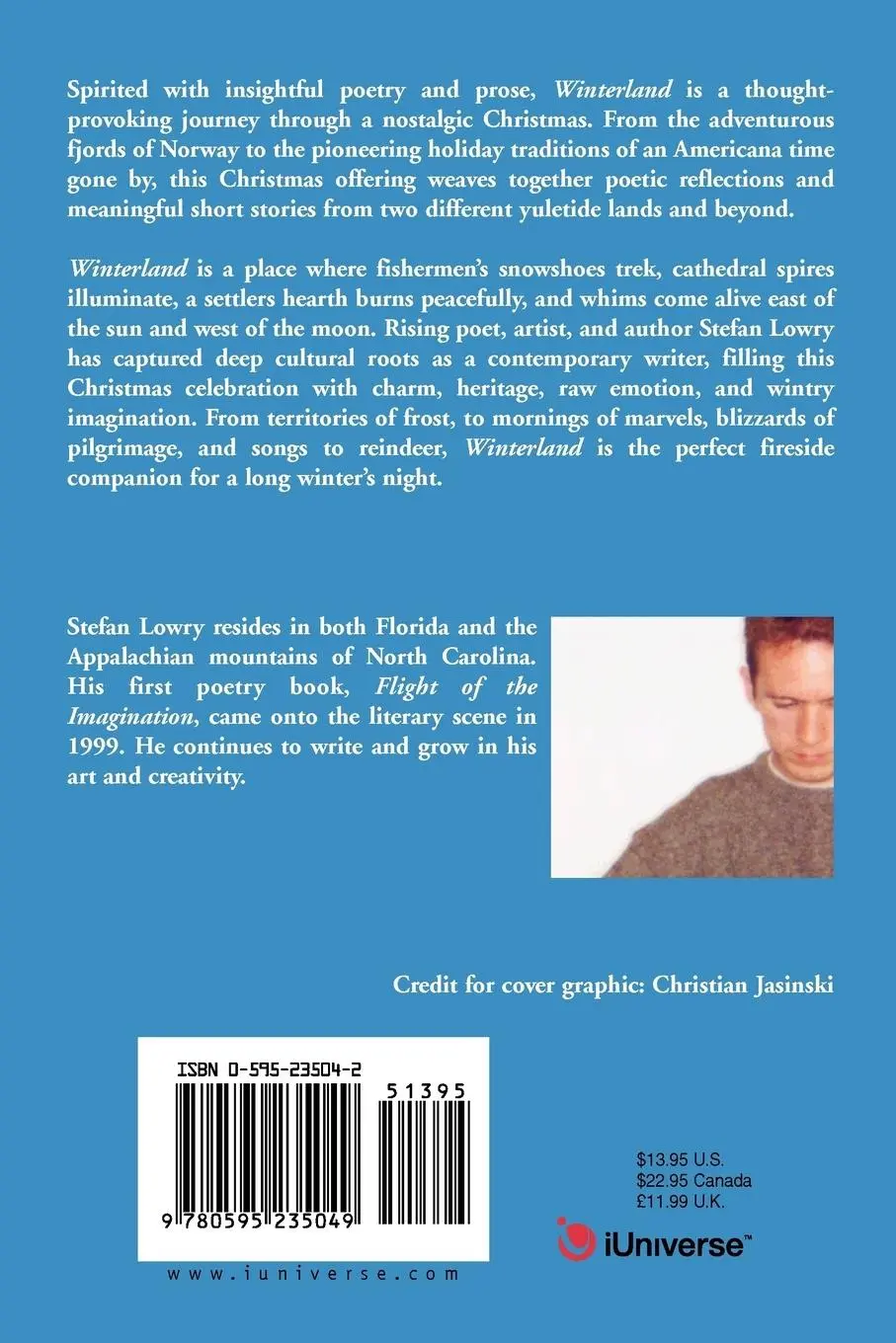 Rückseite: 9780595235049 | Winterland | The Christmas Collection | Stefan Lowry | Taschenbuch