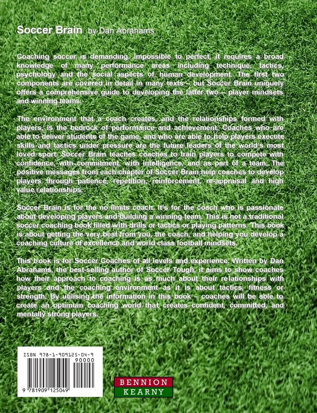 Rückseite: 9781909125049 | Soccer Brain | Dan Abrahams | Taschenbuch | Englisch | 2013