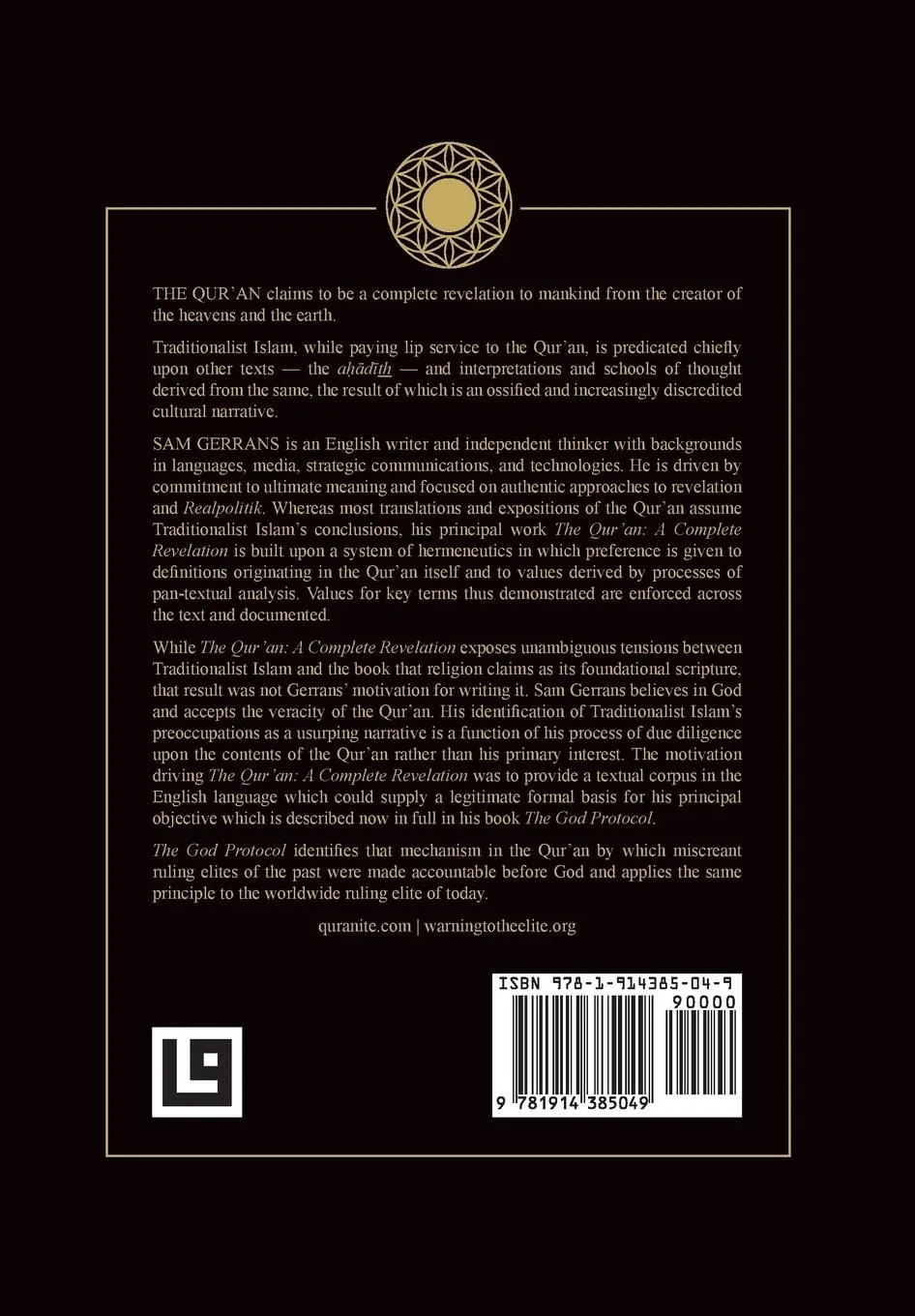 Rückseite: 9781914385049 | The Qur'an | A Complete Revelation | Sam Gerrans | Buch | Gebunden