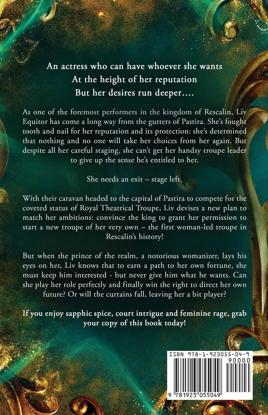 Rückseite: 9781923055049 | The Player and the Prince | An Everlands Cycle Novella | J. C. Rycroft