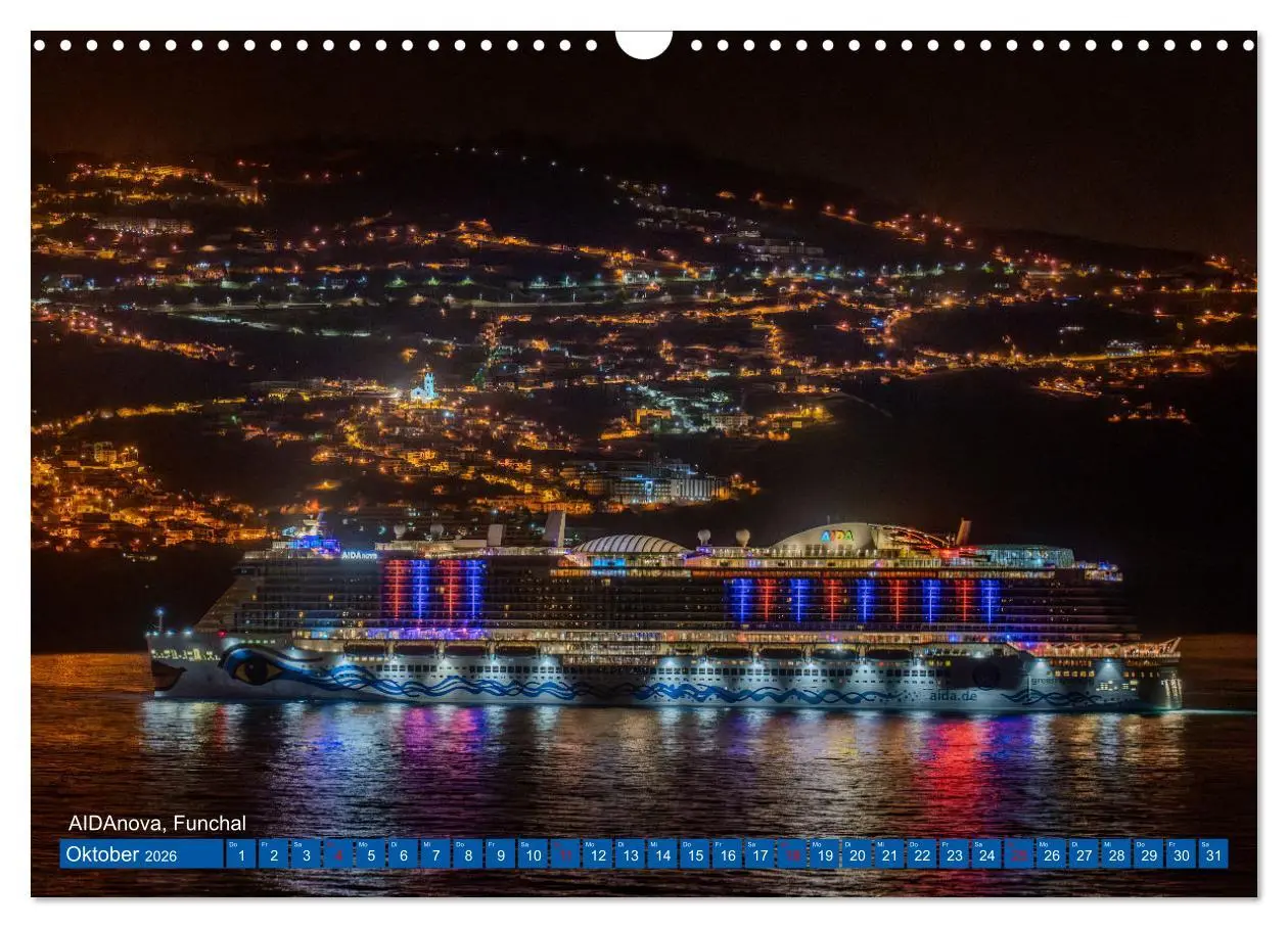 Bild: 9783457495049 | Kreuzfahrtschiffe unterwegs (Wandkalender 2026 DIN A3 quer),...