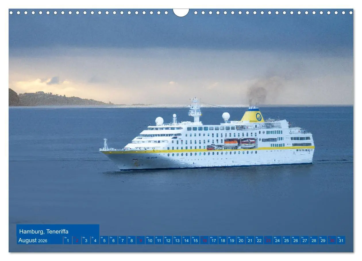 Bild: 9783457495049 | Kreuzfahrtschiffe unterwegs (Wandkalender 2026 DIN A3 quer),...