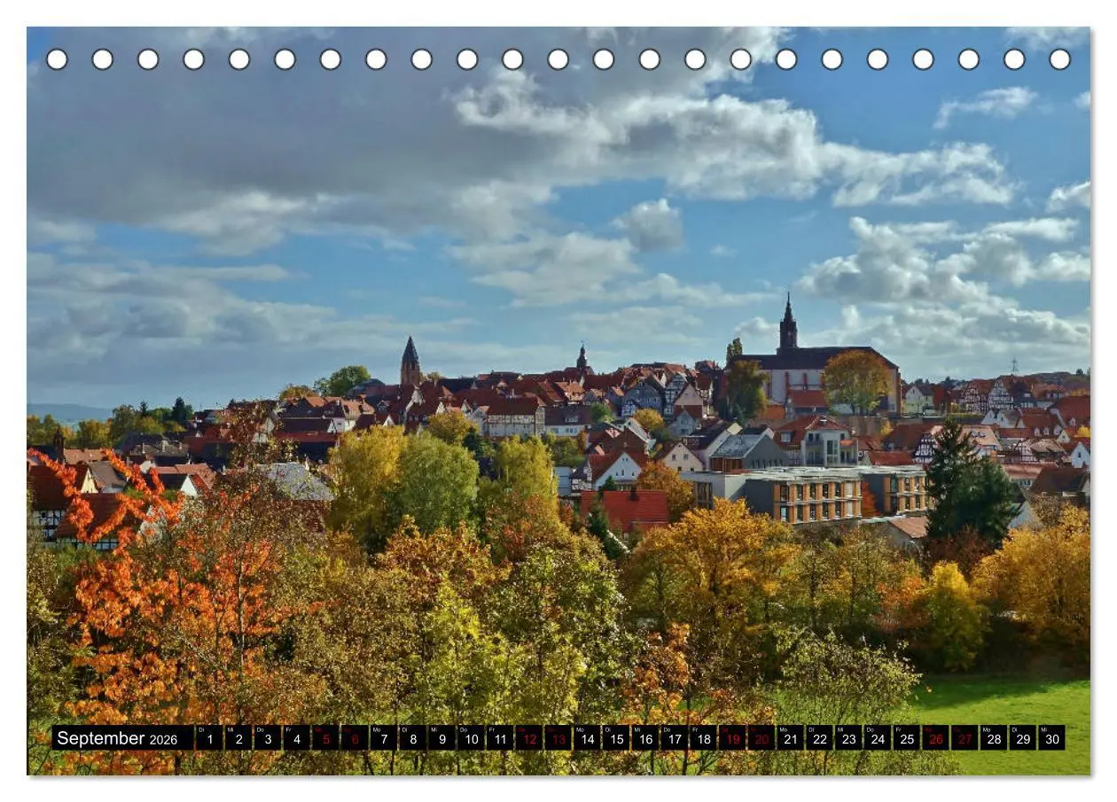 Bild: 9783457875049 | Schwalmstadt - Mittelpunkt des Rotkäppchenlands (Tischkalender 2026...