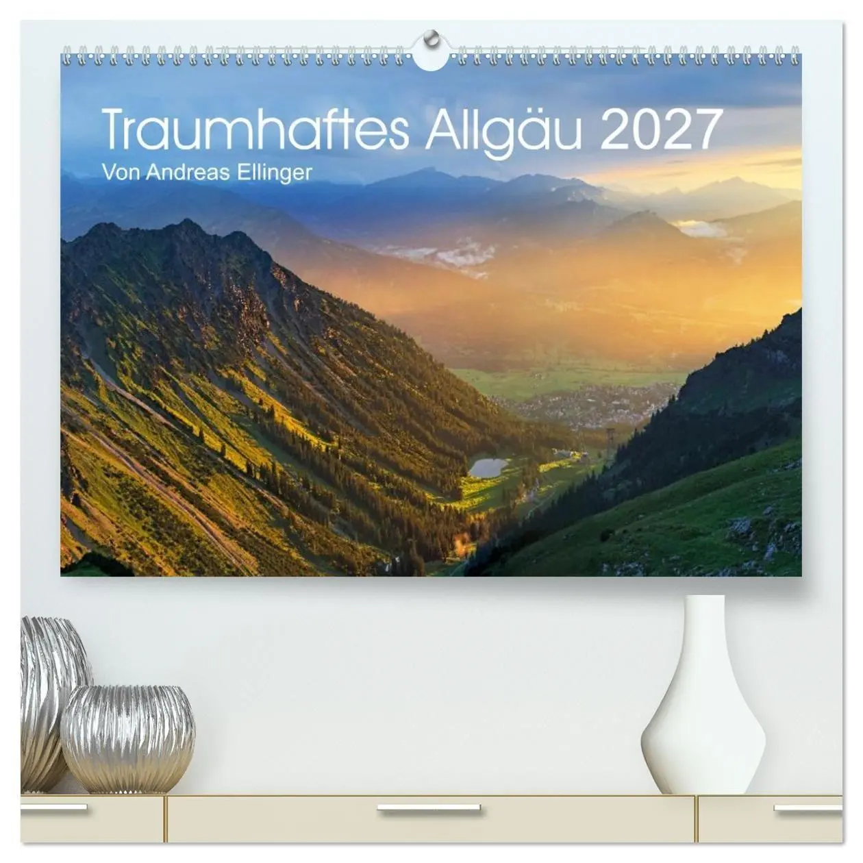 Cover: 9783594255049 | Traumhaftes Allgäu (hochwertiger Premium Wandkalender 2027 DIN A2...
