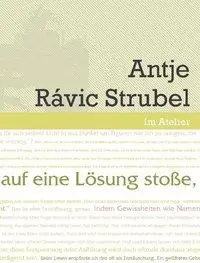 Cover: 9783941295049 | Werkstattgespräch mit Antje Rávic Strubel | Jan Traphan (u. a.) | Buch