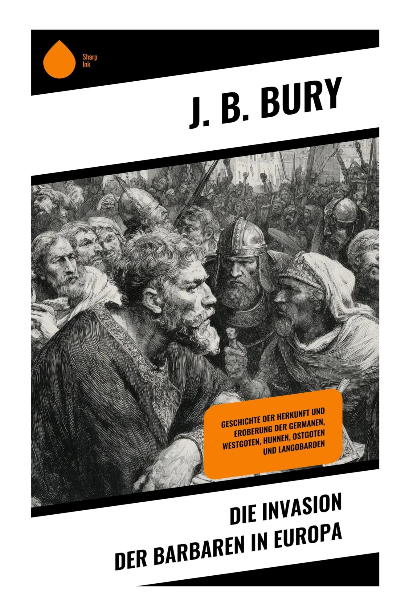 Cover: 9788028395049 | Die Invasion der Barbaren in Europa | J. B. Bury | Taschenbuch | 2025