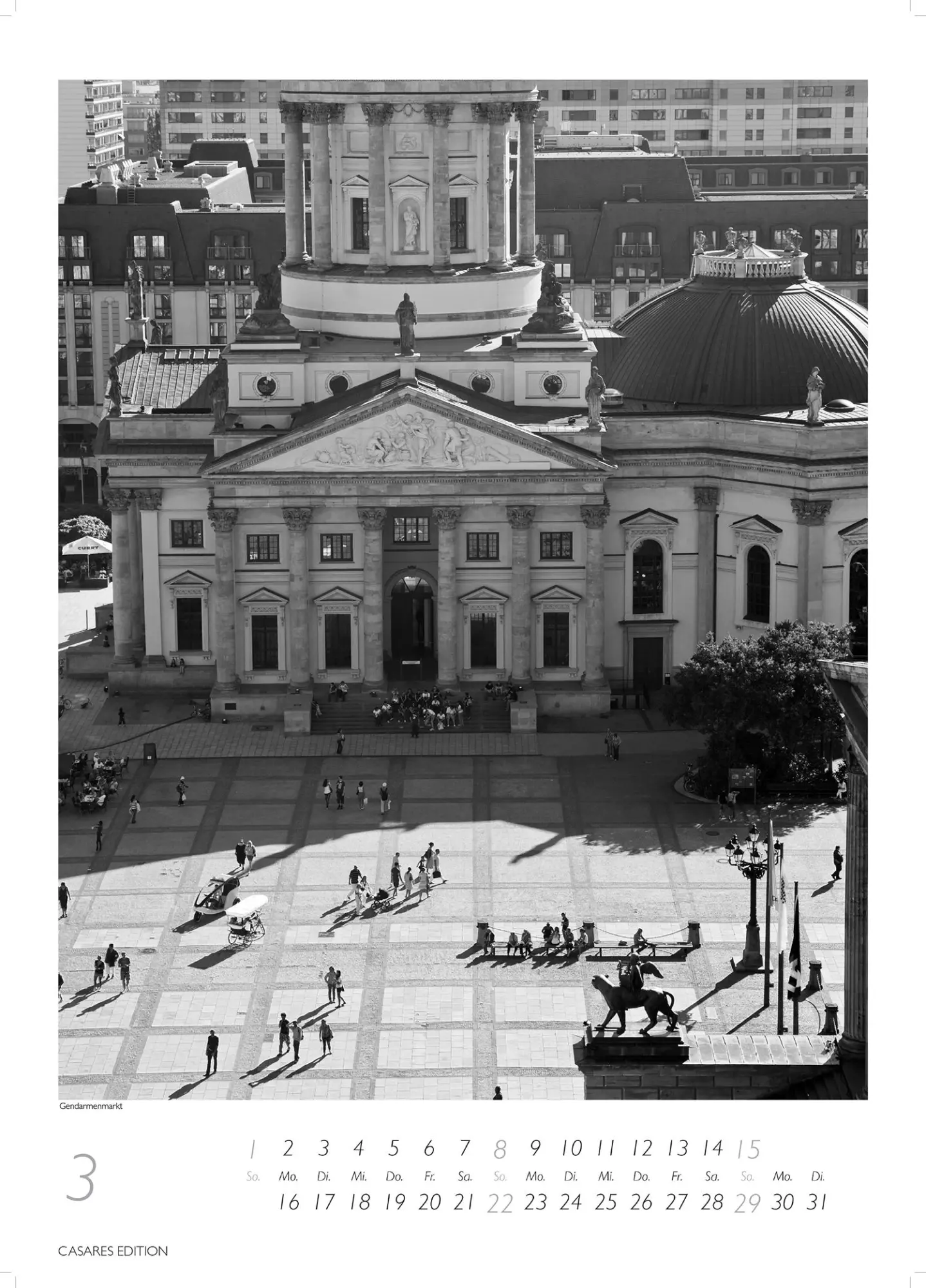 Bild: 9781835245149 | Berlin Kalender schwarz-weiss 2026 29x21cm - Eleganter...