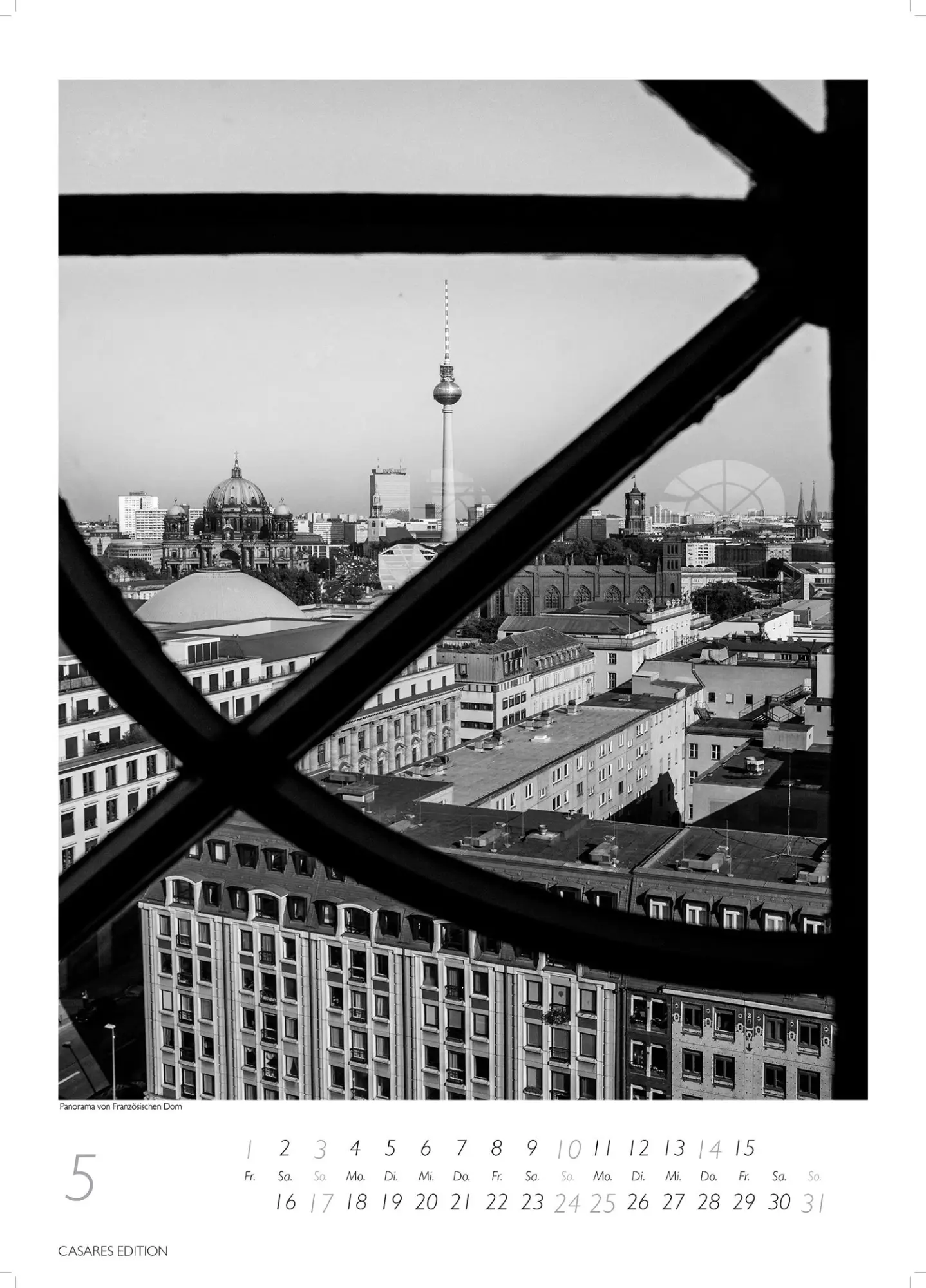 Bild: 9781835245149 | Berlin Kalender schwarz-weiss 2026 29x21cm - Eleganter...