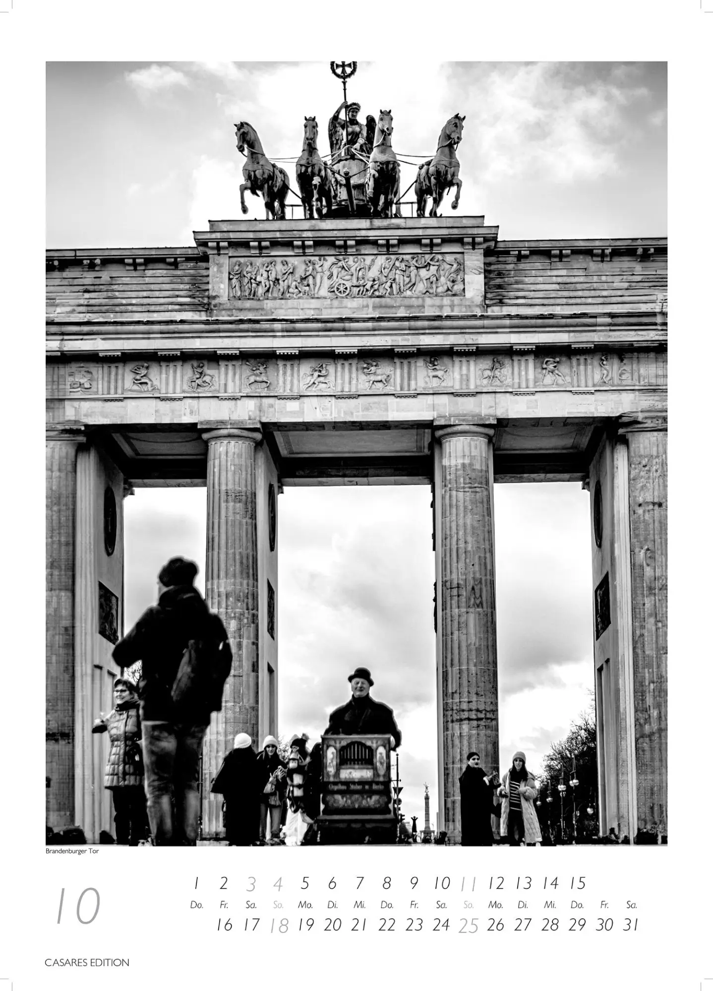 Bild: 9781835245149 | Berlin Kalender schwarz-weiss 2026 29x21cm - Eleganter...