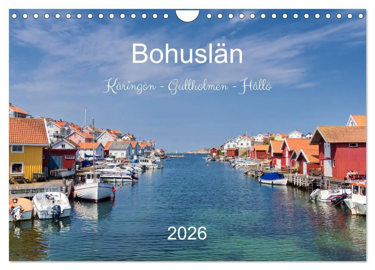 Cover: 9783457625149 | Bohuslän. Käringön - Gullholmen - Hållö (Wandkalender 2026 DIN A4...